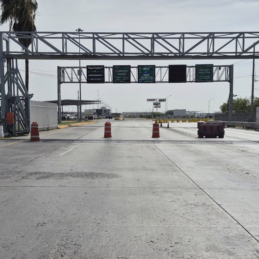 Puente del Comercio Mundial de Nuevo Laredo Suspenderá Operaciones para Retirar Boyas